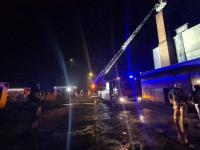 Pożar w przewodzie kominowym