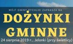 Już dziś zapraszamy na Dożynki Gminne